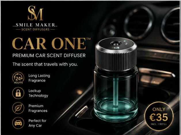 Smile Maker Car One™ – Premium Car Scent Diffuser