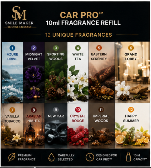 Smile Maker Car Pro™ – 10ml Fragrance Refill