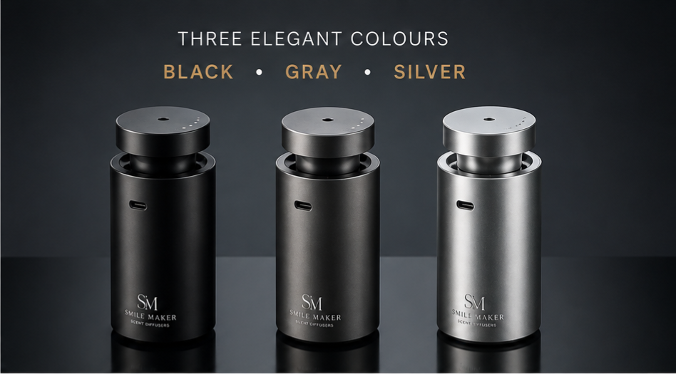 Smile Maker Car Pro™ – Rechargeable Premium Car Scent Diffuser